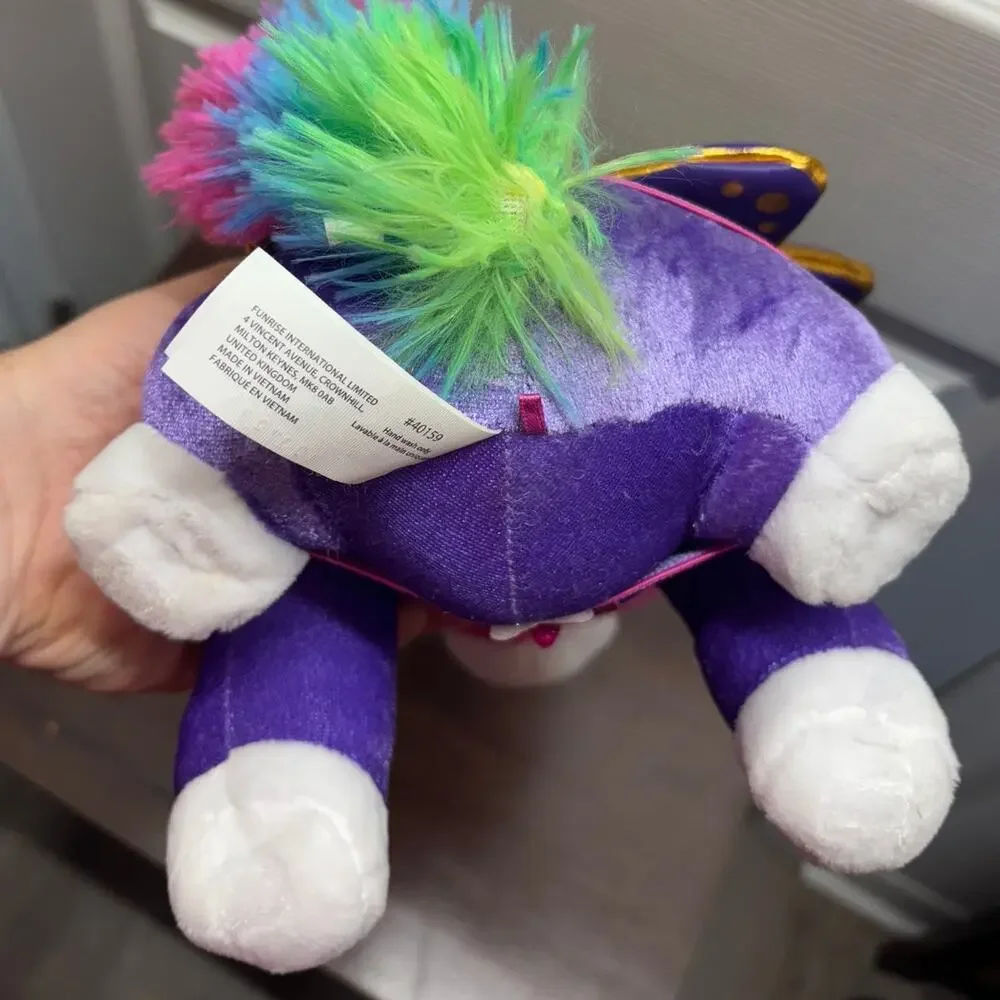 Nickelodeon Rainbow Butterfly Unicorn Kitty Felicity Plush Stuffed Animal